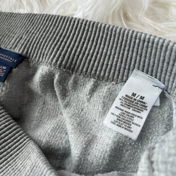 Aeropostale grey fleece lined sweater leggings, size M - Picture 2 of 4